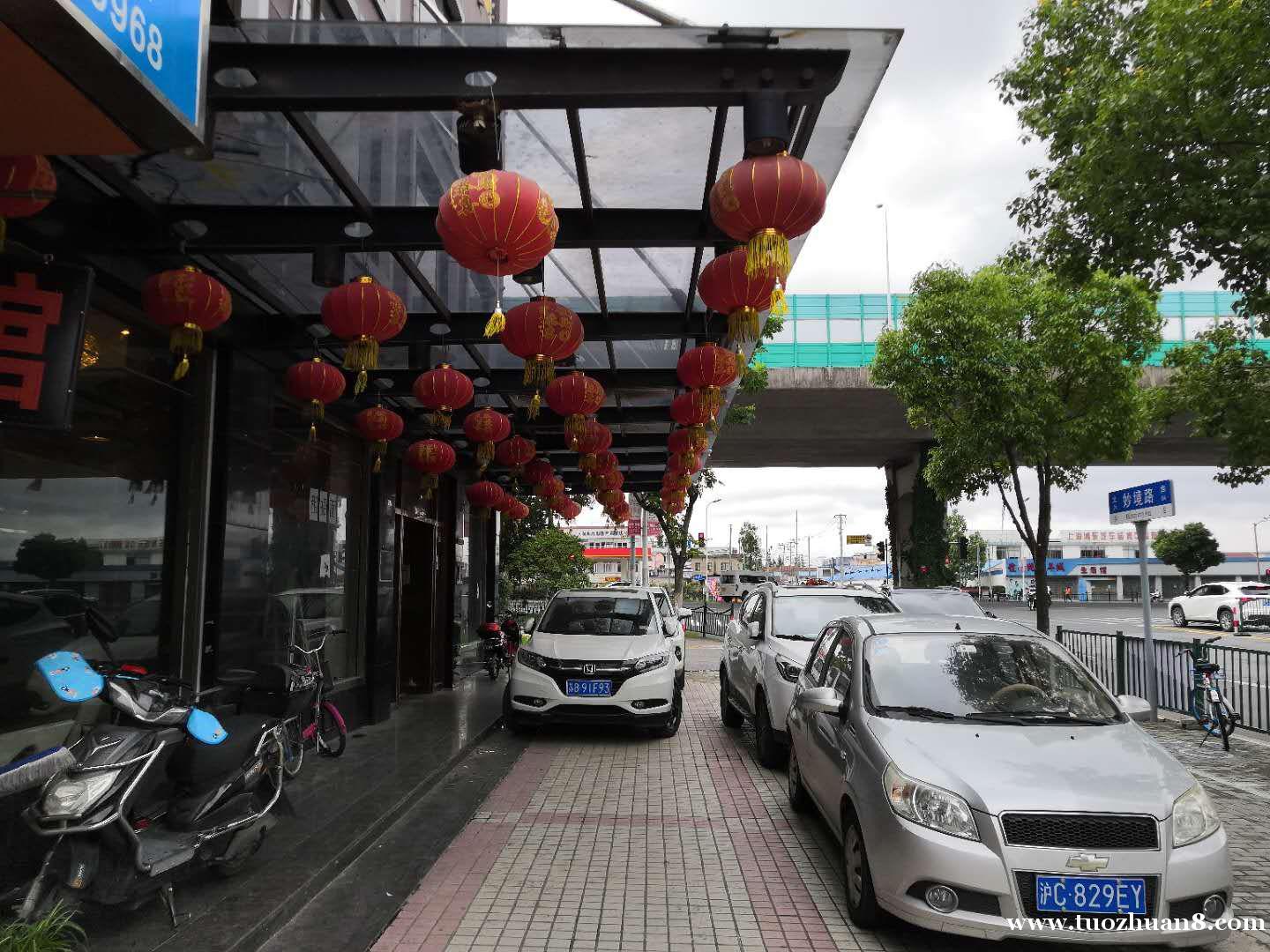 华夏东路妙境路路口上铺直租